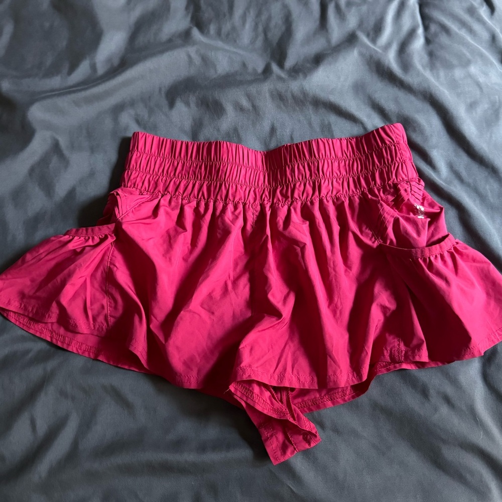 Free People FP Movement Get Your Flirt On Shorts | Amaranth | S